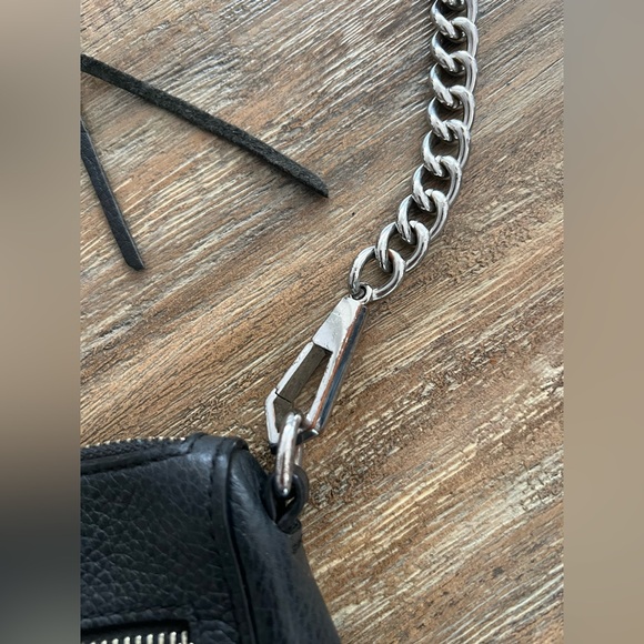 Black leather vintage Rebecca Minkoff Purse - Picture 6 of 7